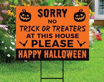 Happy Halloween Yard Sign 2022 Halloween Yard Sign Etsy