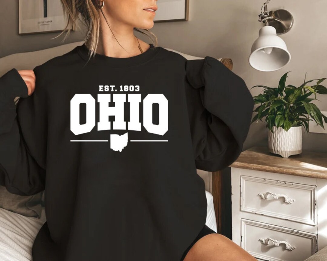 vintage ohio 半袖スウェット Ohio Sweatshirt, Vintage Ohio Sweatshirt, Ohio Established