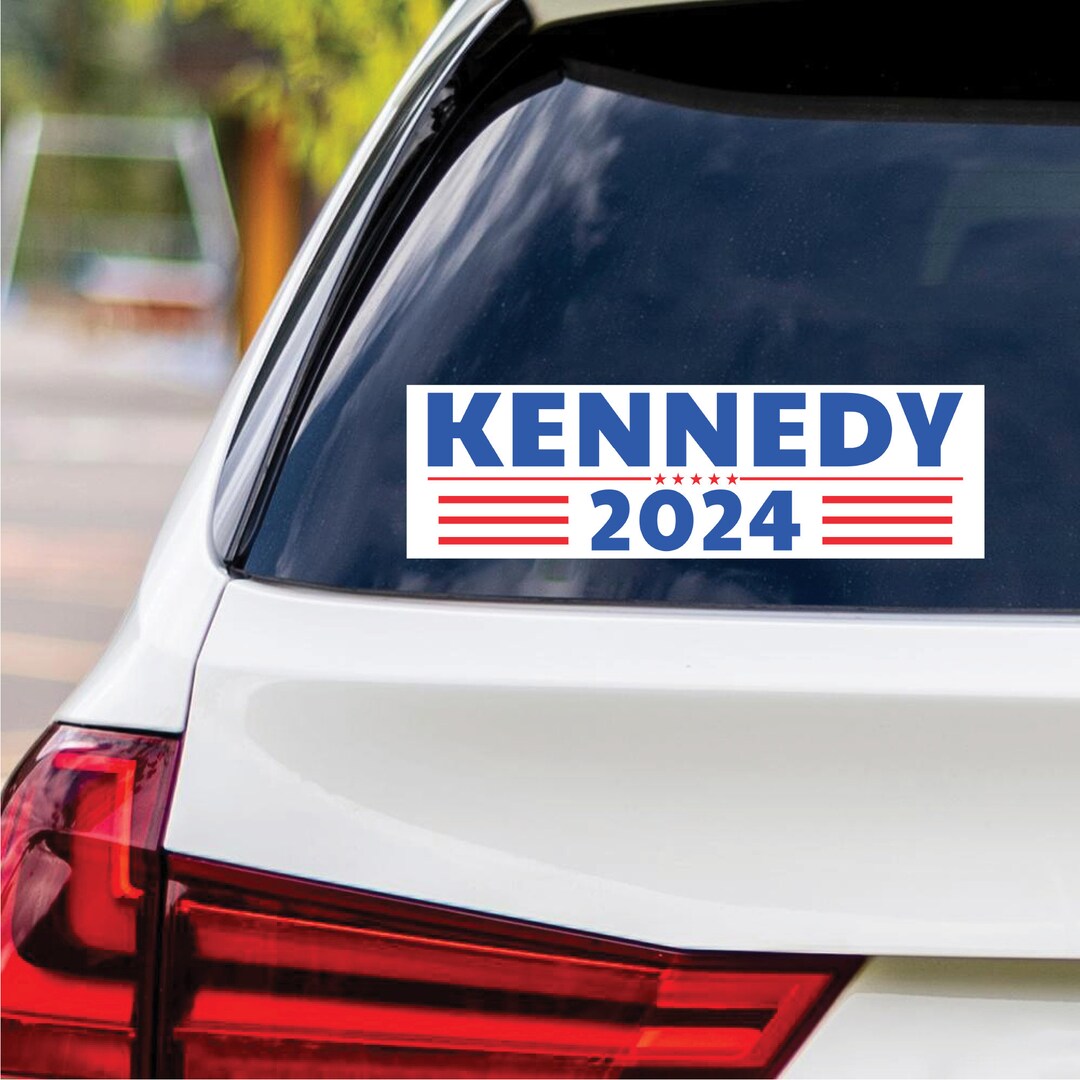 Kennedy 2024 Sticker Vinyl Decal, RFK Jr. 2024, Election 2024, Robert F