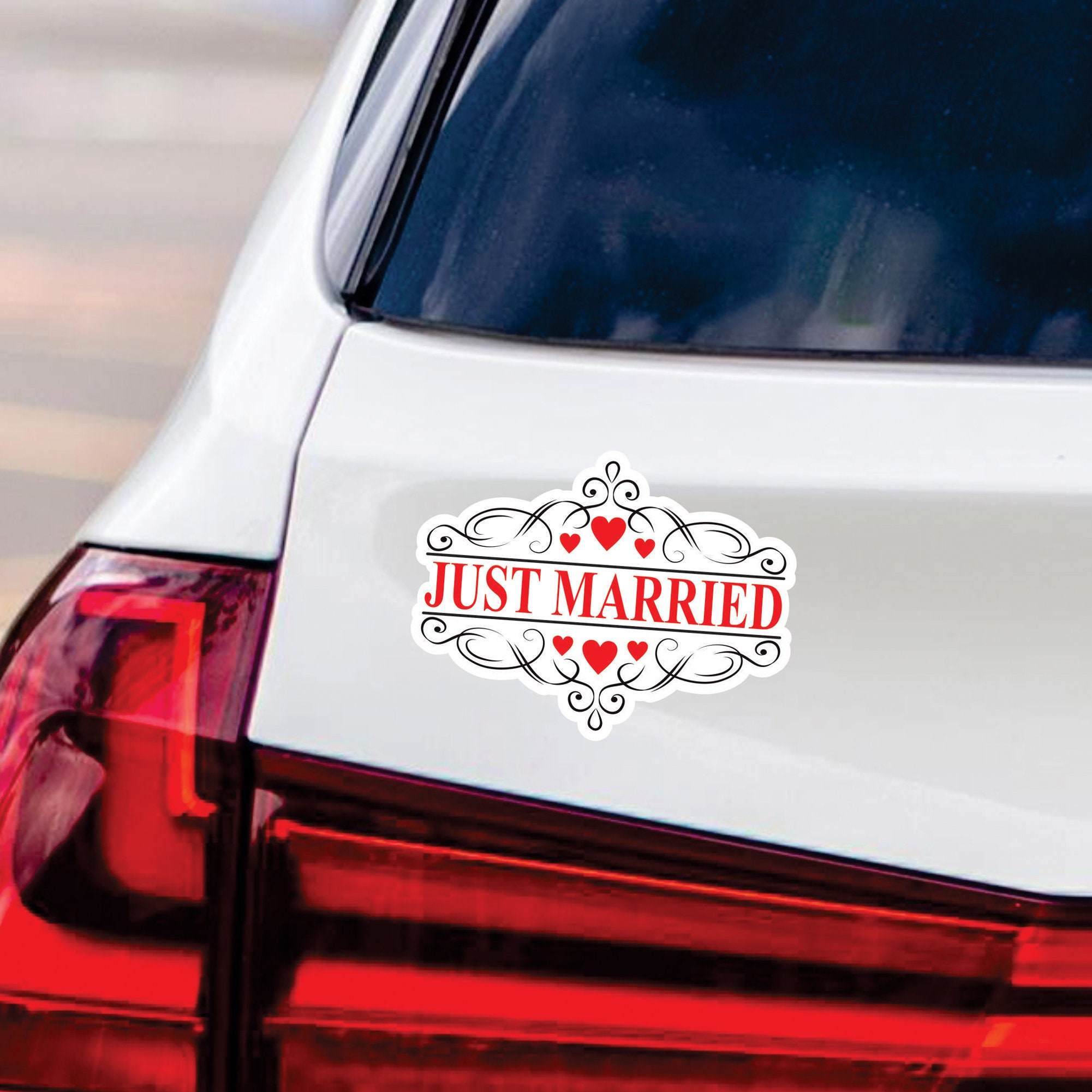 2 PC Just Married Car Magnet - 12 x 8 Just Married Decorations - Just  Married Car Decor - Wedding Car Decorations - Wedding Decorations for Car -  Yahoo Shopping