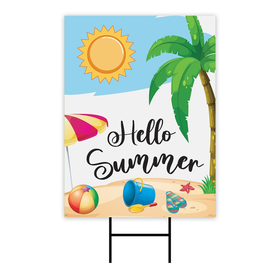 Creative Converting Beach Party Yard Decorations