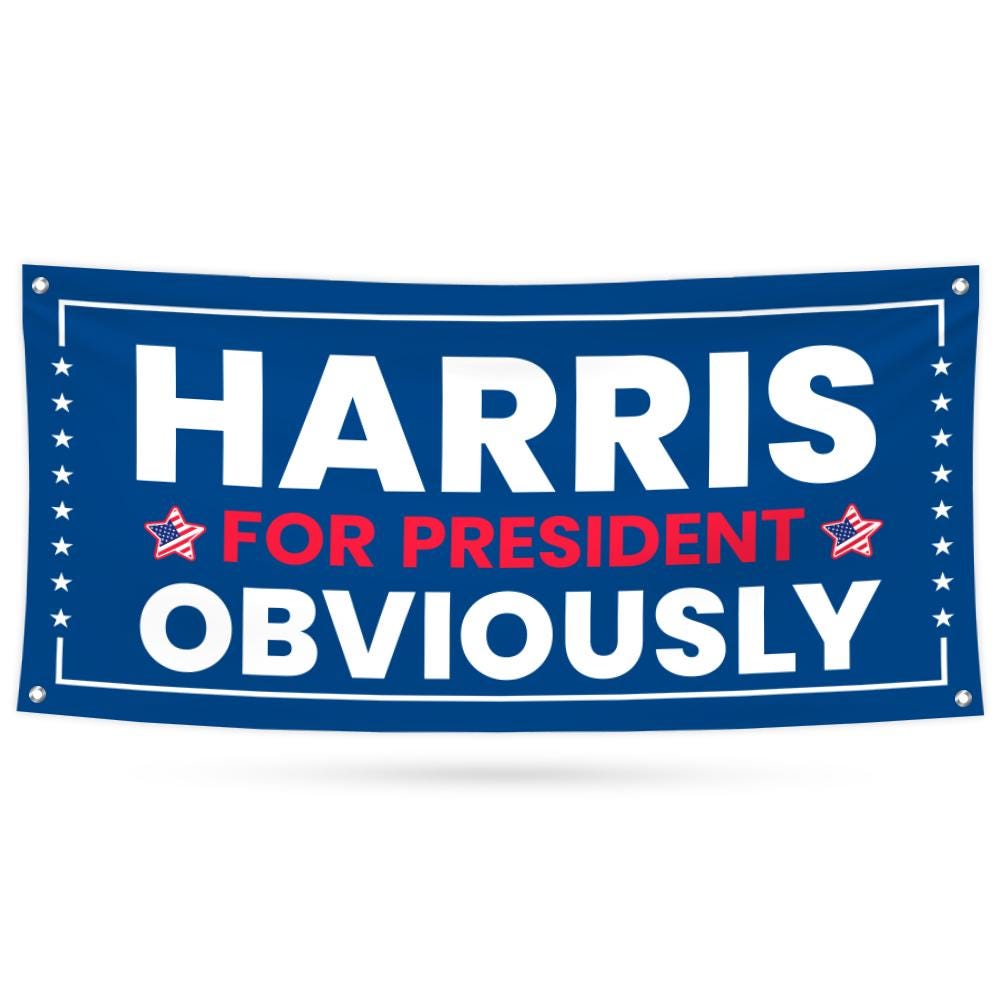 Discover Kamala Harris 2024 Election Banner BN280