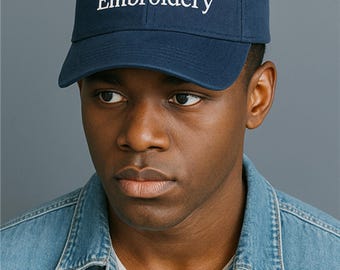 Custom Embroidered Hat, Personalized Dad Cap, Logo Baseball Hat, Your Own Text Monogram Hat, Small Business Merch, Bachelorette Party Gift