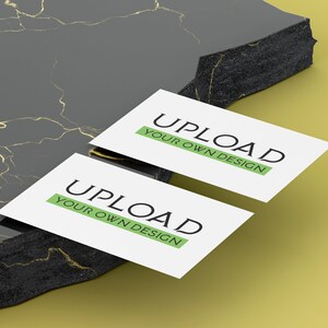 Custom Printed Business Cards Double Sided Customized Business Cards Printing 14pt 16pt Matte & UV Glossy 100 250 500 750 1000 2500 + immagine 5