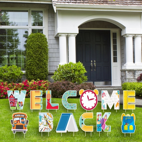 Welcome Home Yard Sign