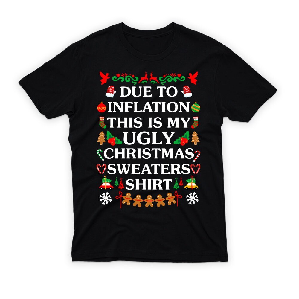 ugly christmas sweater tshirt