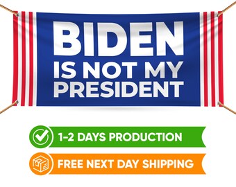 Heavy-Duty Vinyl Single-Sided with Metal Grommets Non-Fabric Joe Biden President 2020 13 oz Banner Heavy-Duty Vinyl Single-Sided with Metal Grommets Non-Fabric Joe Biden President 2020 13 oz Banner
