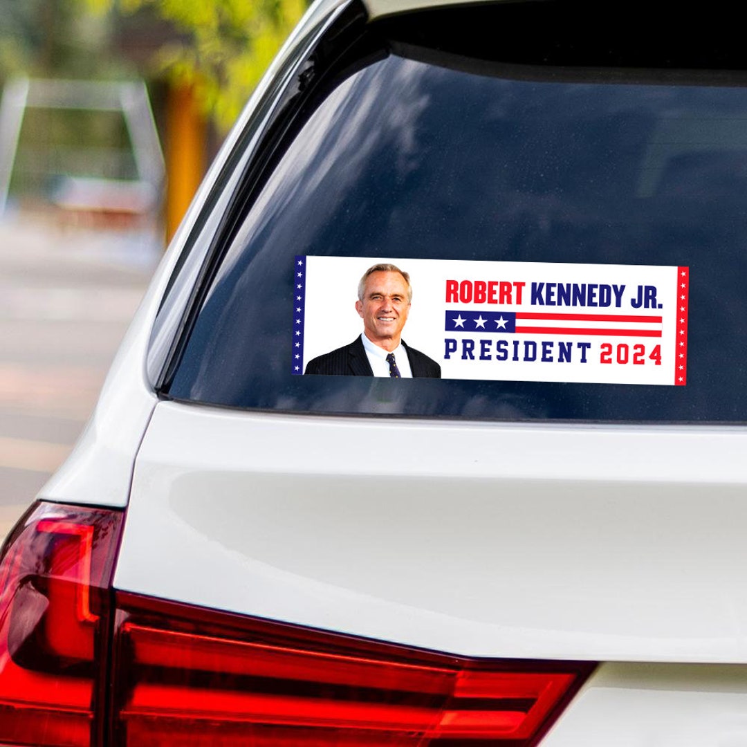 Kennedy 2024 Sticker Vinyl Decal, RFK Jr. 2024, Election 2024, Robert F