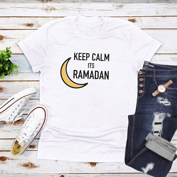 Ramadan T Shirt - Ramadan Kareem Islamic Fasting T-Shirt Ramadan T Shirt - Ramadan Kareem Islamic Fasting T-Shirt