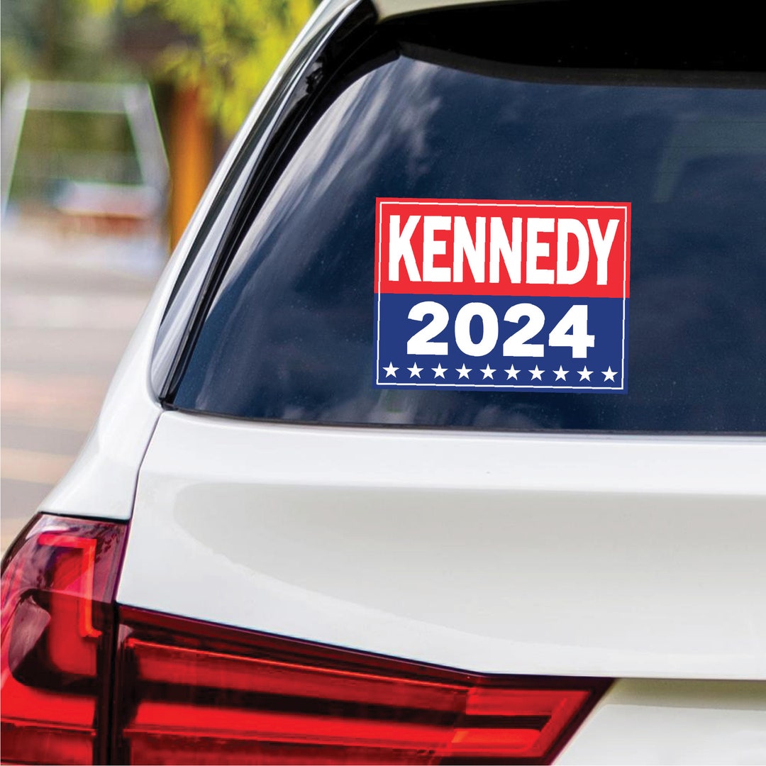 Kennedy 2024 Sticker Vinyl Decal, RFK Jr. 2024, Election 2024, Robert F