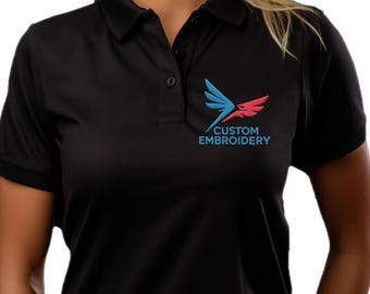 Custom Embroidered Polo Shirt for Men and Women, Personalized & Printed Polo Shirts for Business, Casual Wear, Sports Teams, Work Uniforms