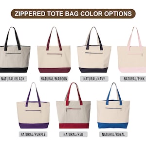 Bolsa de mano personalizada para profesores con cremallera, bolsa con iconos y nombre personalizado, bolsa para útiles escolares, regalo para profesores, bolsa para la vuelta al cole. imagen 2