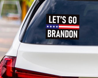 Let's Go Brandon Sticker Vinyl Decal Anti Joe Biden Lets Go Brandon Bumper  Sticker Decal 6 X 4.5 -  Canada