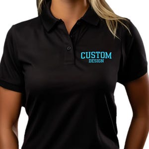 Custom Embroidered Polo Shirt for Men and Women, Personalized & Printed Polo Shirts for Business, Casual Wear, Sports Teams, Work Uniforms