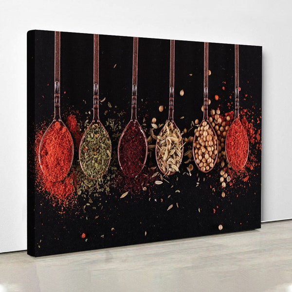 Spices Wall Art Etsy