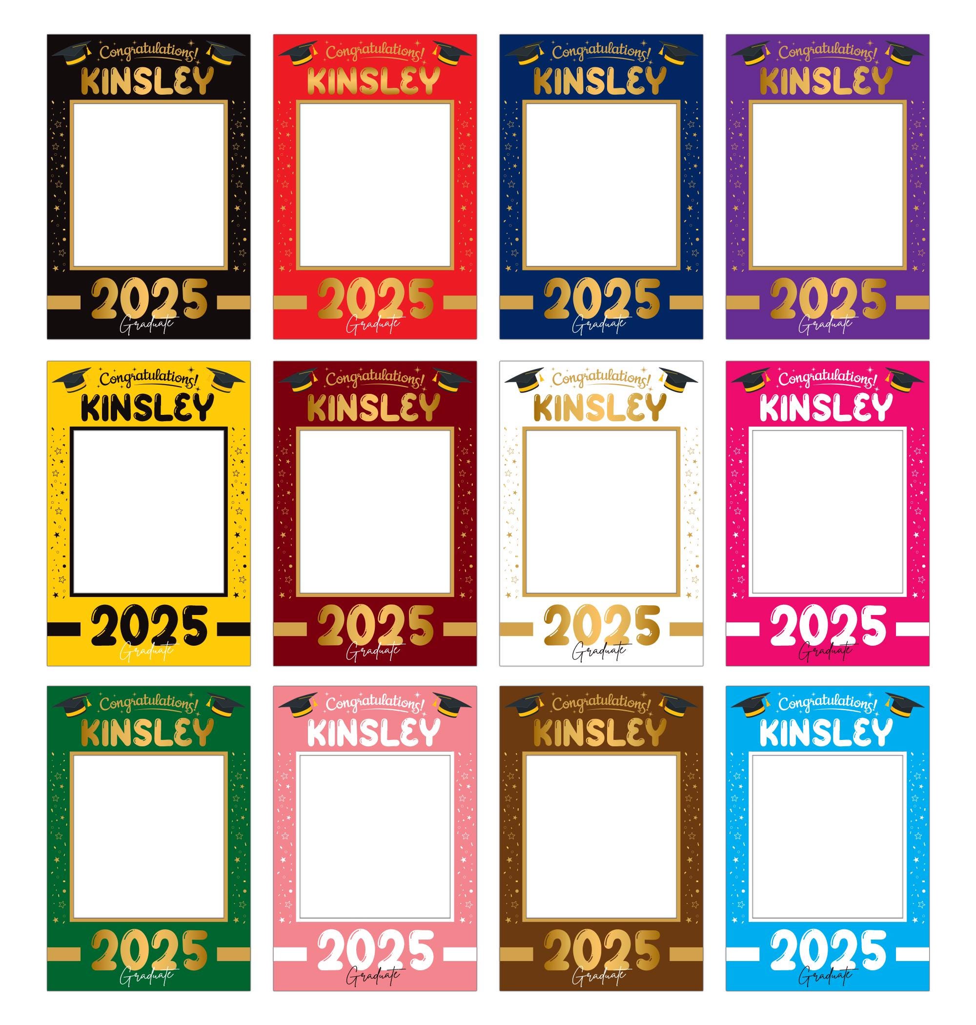 Foto-Requisiten Set Für Abschlussfeier 2025 – 25 Teile In Schwarz & Gold Für Lustige Erinnerungsfotos