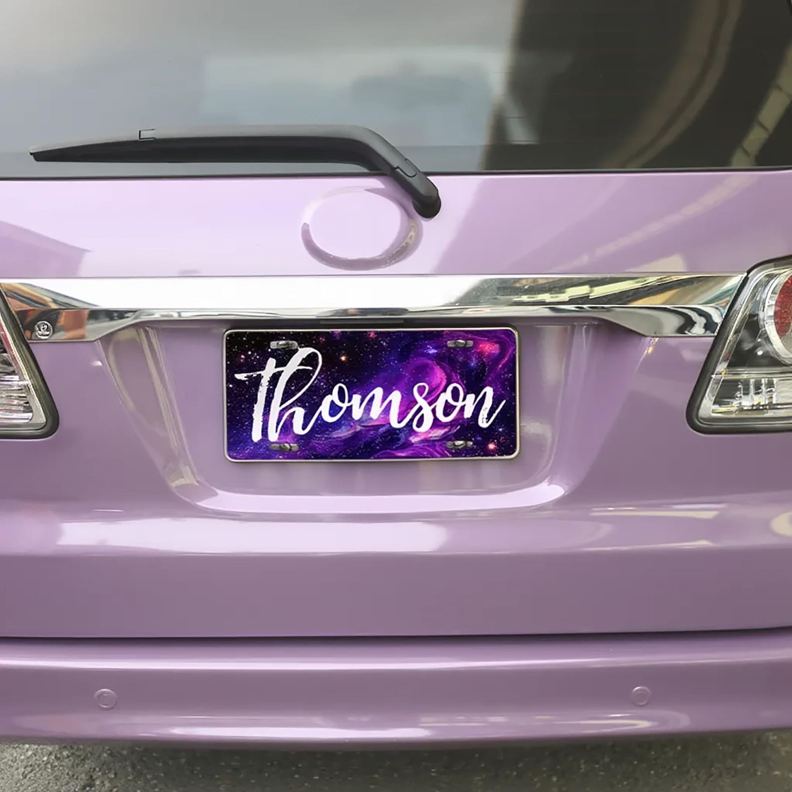 Custom Aluminum License Plate, Personalized Vanity License Plate 6x12