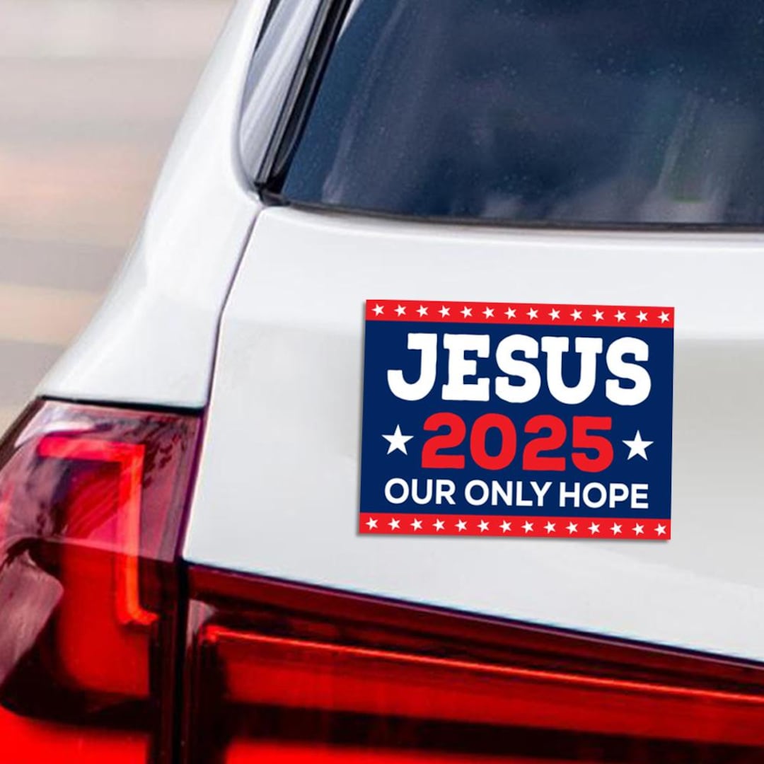 Jesus 2025 Car Magnet Jesus 2025 Magnet Jesus Our Only Hope Jesus Il 1080xN.6451588270 7zjf