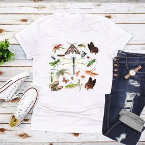 Goblincore Shirt, Insect Lover Shirt, Entomologist Shirt, Botanical Bug Lover Shirt, Entomology Shirt, Unisex Nature Cottagecore Shirt