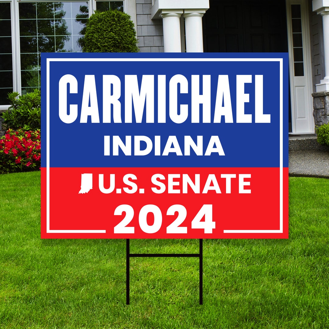 Marc Carmichael US Senate Yard Sign Coroplast US Senate Election