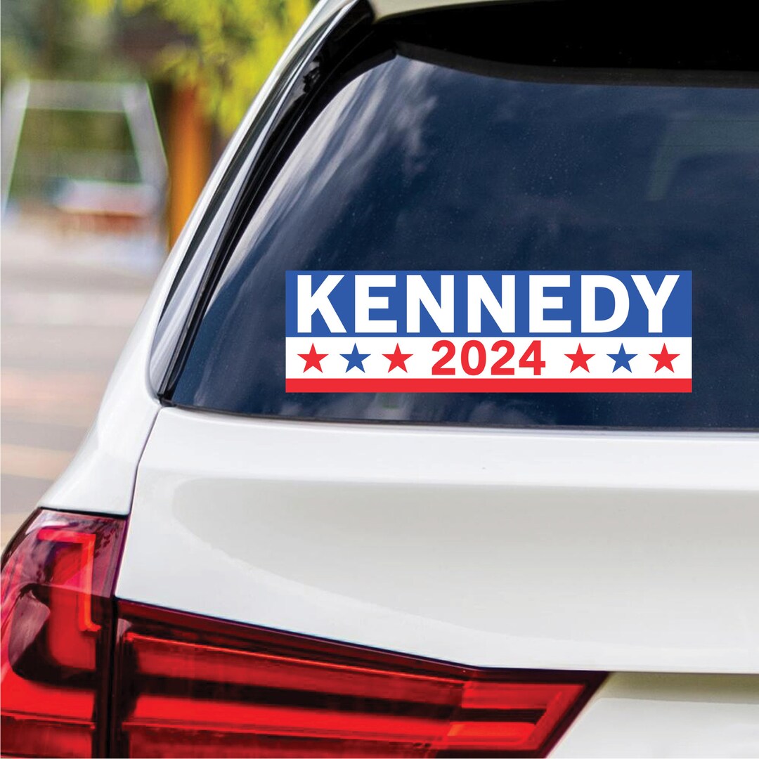 Kennedy 2024 Sticker Vinyl Decal, RFK Jr. 2024, Election 2024, Robert F