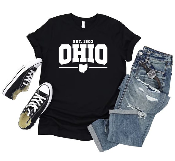 vintage ohio 半袖スウェット Ohio Sweatshirt, Vintage Ohio Sweatshirt, Ohio Established