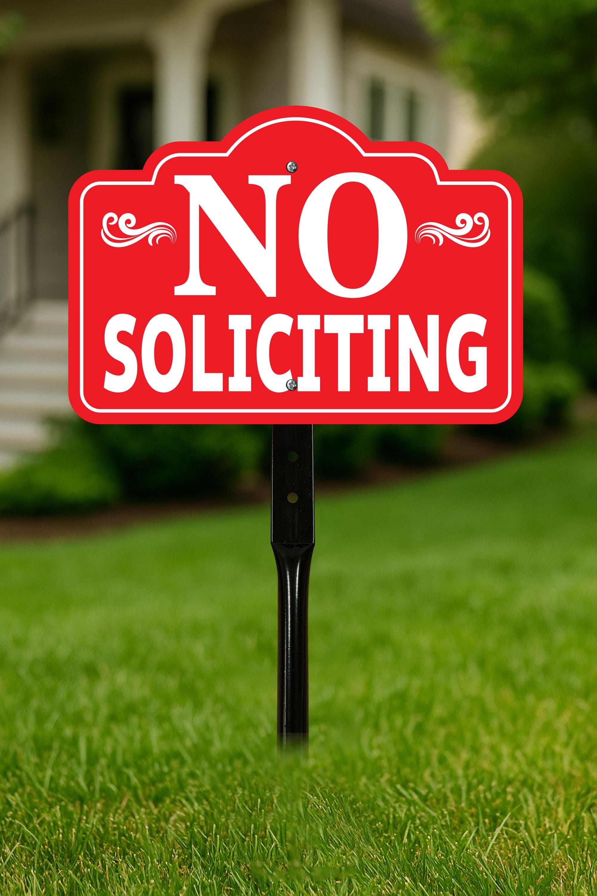 2nd Amendment Property Warning Sign: No Trespassing, No Soliciting - View #7