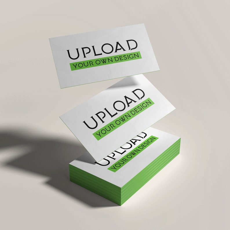 Custom Printed Business Cards Double Sided Customized Business Cards Printing 14pt 16pt Matte & UV Glossy 100 250 500 750 1000 2500 + immagine 3