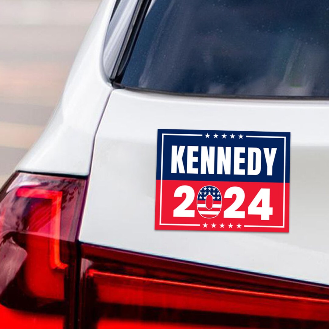 Kennedy 2024 Car Magnet, RFK Jr. Magnet, President Election 2024 ...