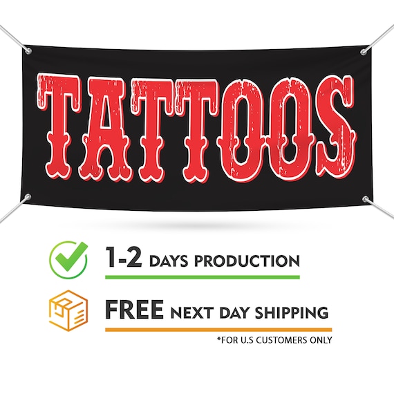 Tattoo Studio Banner Stock Illustrations, Cliparts and Royalty Free Tattoo  Studio Banner Vectors