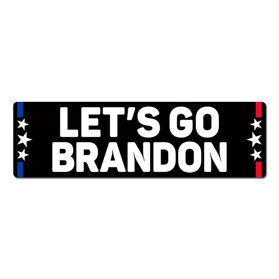 Let's Go Brandon Car Magnet, Anti Biden Vehicle Magnet, Let's Go