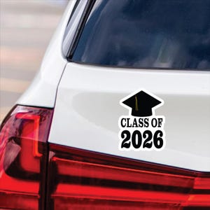 Graduation 2026 Car Magnet, Class of 2026 Magnet, 2026 Graduation, Class of 2026 Graduation Vehicle Magnet - 6&quot; x 4.5&quot;