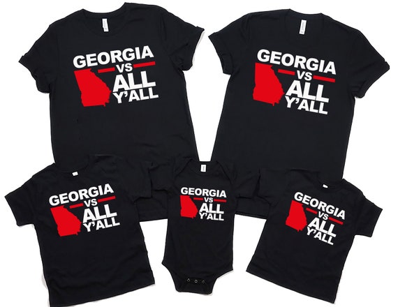 Georgia Vs All Y'all Funny Georgia T-Shirt Georgia Vs All Y'all Funny Georgia T-Shirt