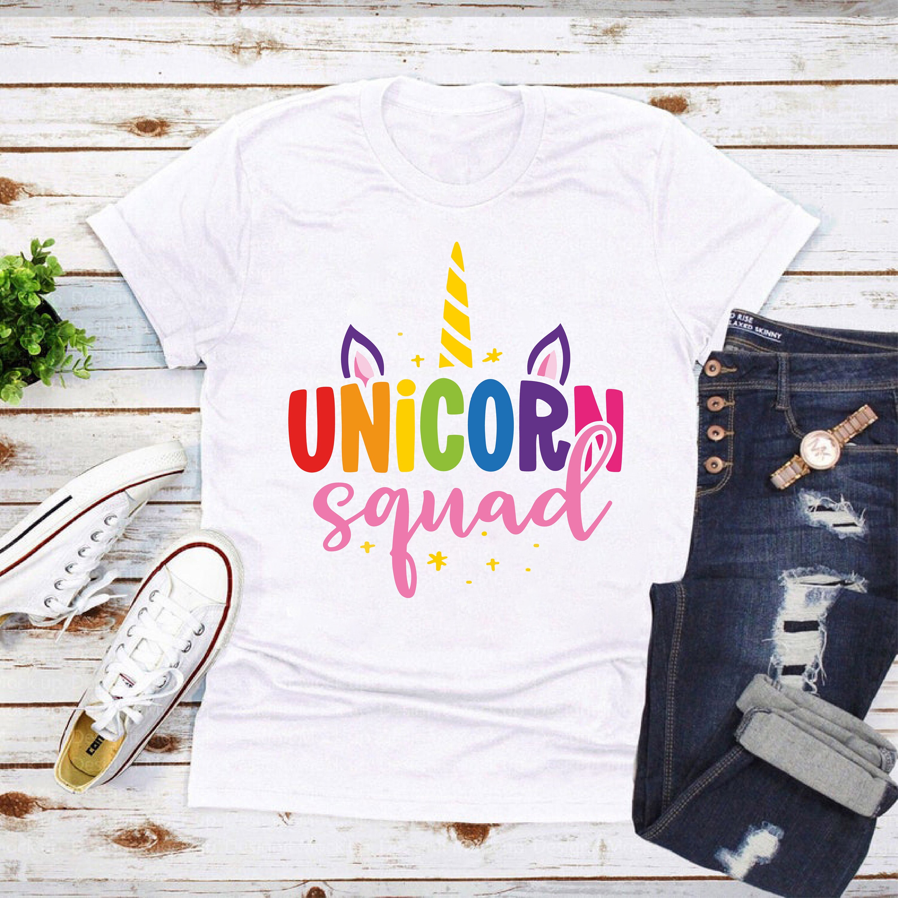 Unicorn Squad Shirt, Unicorn T-Shirt Unicorn Squad Shirt, Unicorn T-Shirt