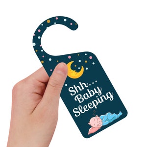 Colgador de puerta personalizado, letrero de perilla de puerta personalizado, letrero de perilla de puerta de PVC, no molestar, en sesión, en una reunión, por favor llame imagen 3