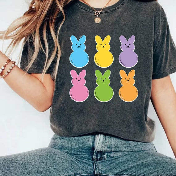 Cute Hanging With My Peeps Happy Easter T Shirt Top Cute Hanging With My Peeps Happy Easter T Shirt Top