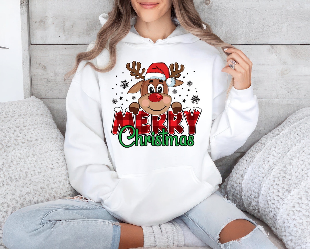 Reindeer Hoodie Unisex main image 0