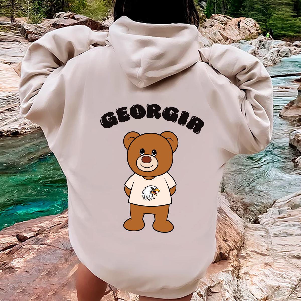 Teddy Bear Hoodie Mens - Etsy