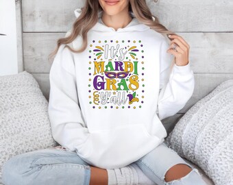 Mardi gras color block sweatshirt deals