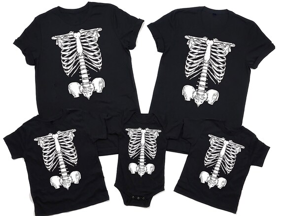 Skeleton Rib Cage Halloween T-Shirt For Men Heart Ribcage - Etsy 日本