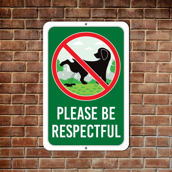 be-respectful-sign