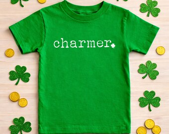 St. Patrick’s Day Toddler Shirt, Little Charmer Kids Shirt, Adorable Irish Boys Tee, Cute St Paddy Shirt, Unisex Kids Shirt, St Patrick Gift