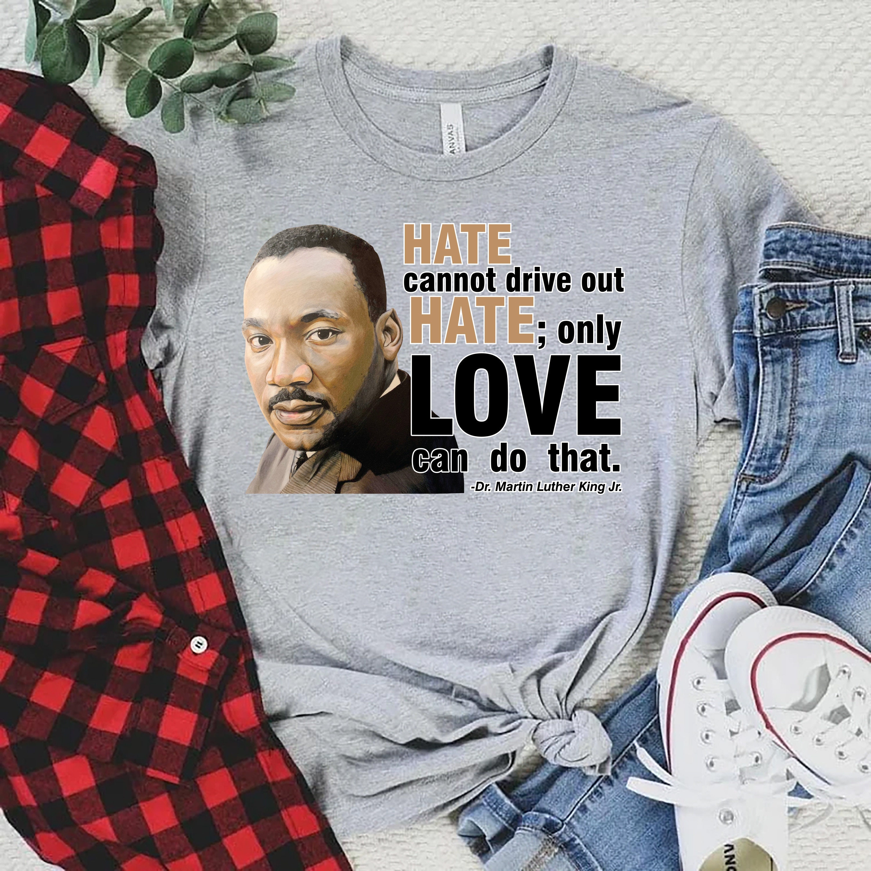T-shirt Martin Luther King Jr XL - Manches Courtes, Motif Memorial Monument, Occasion En Très Bon état