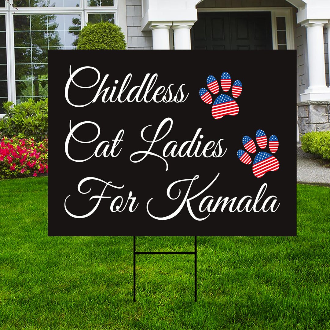 Kamala Harris 2024 Yard Sign Coroplast Kamala Harris for President 2024 ...
