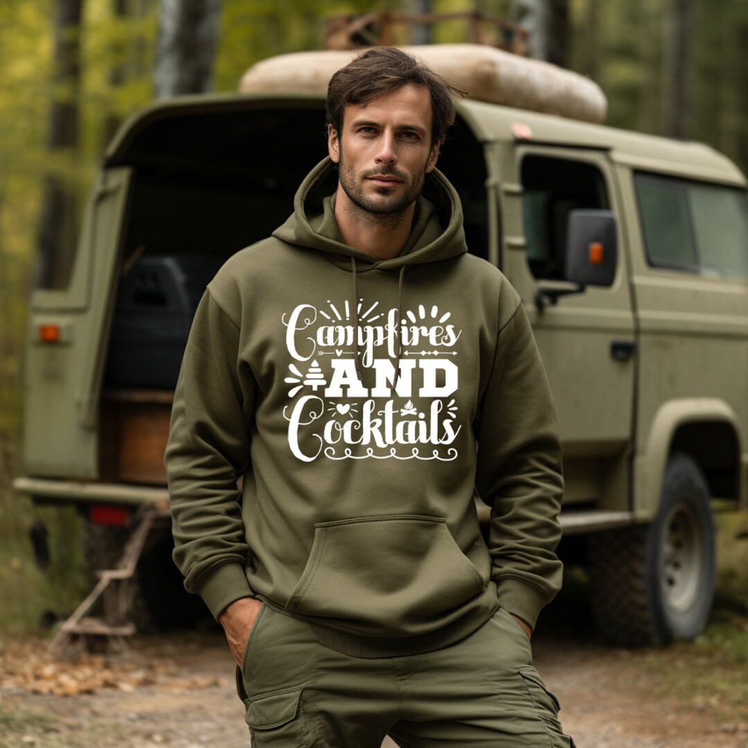 True Wildlife Camping Unisex Hoodie