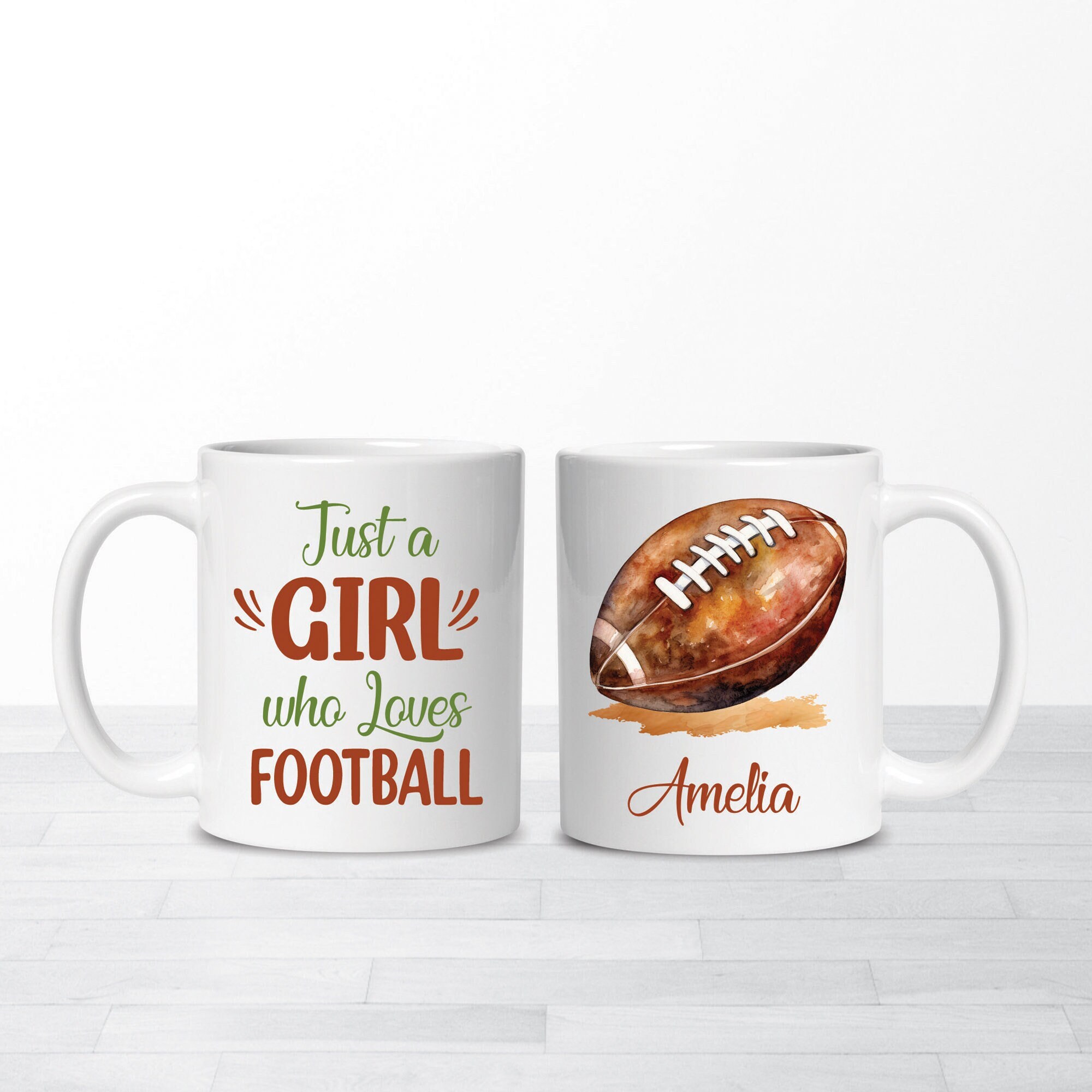 Favorite NFL Team Mugs, Sport Lovers Mugs, Fun for Coffee or Tea drinkers