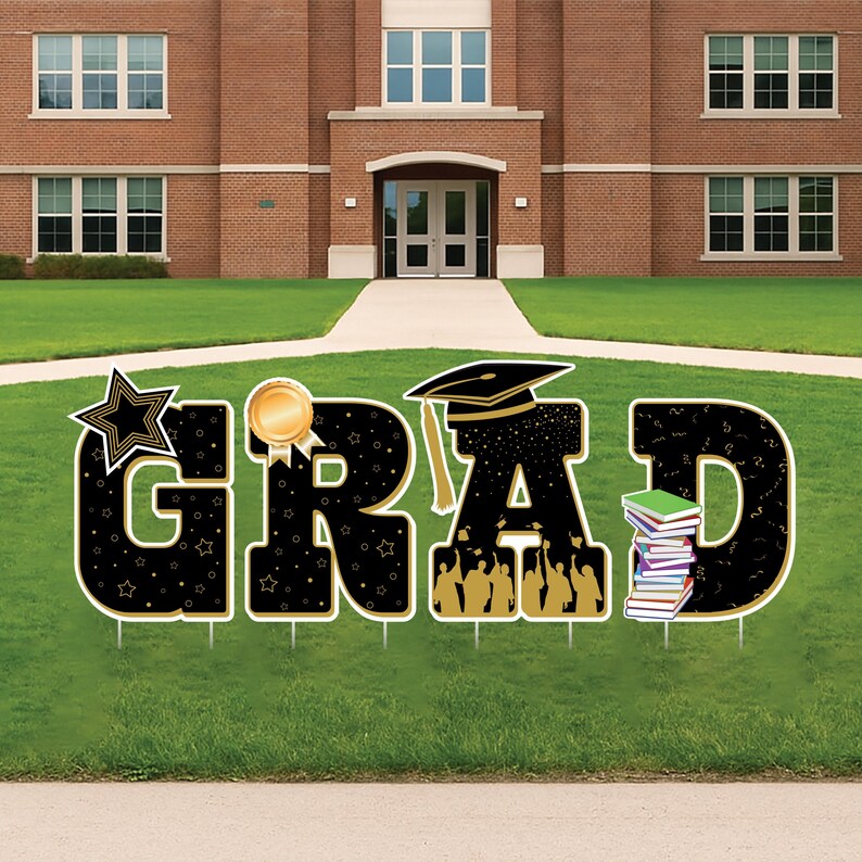Class of 2026 Graduation Yard Sign, Congratulations 2026 Grad Lawn ...