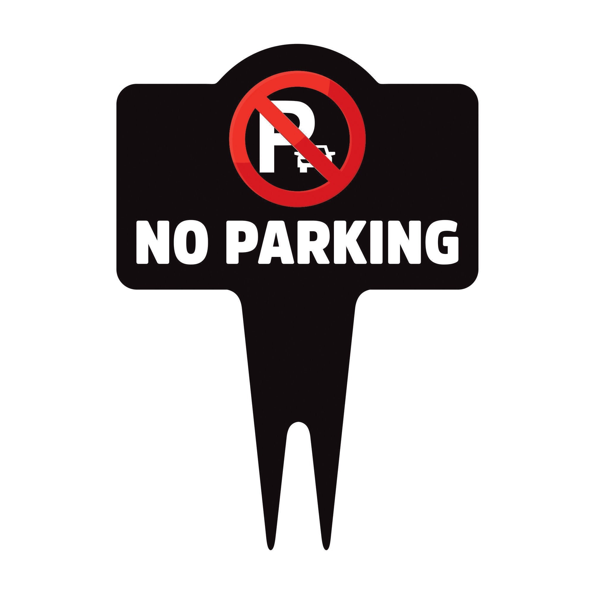 No Parking Yard Sign 10” X 14” - Rust-free Aluminum No Parking