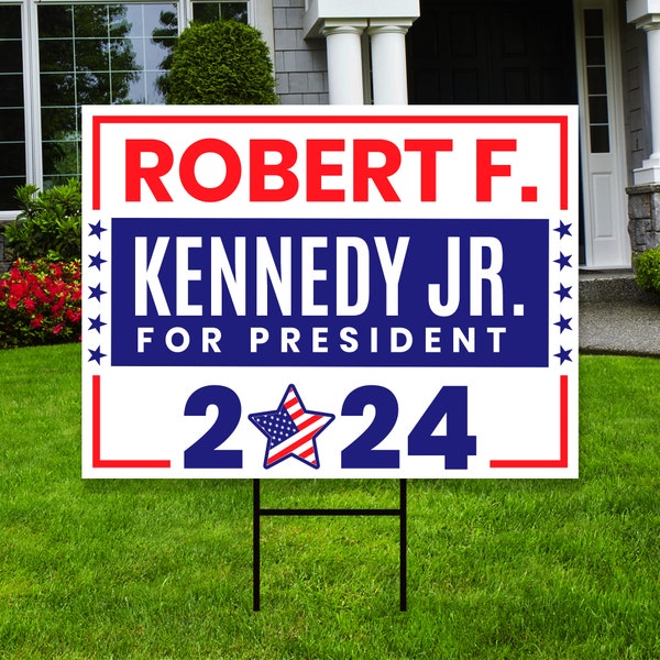 Rfk Jr 2024 Banner Etsy Canada