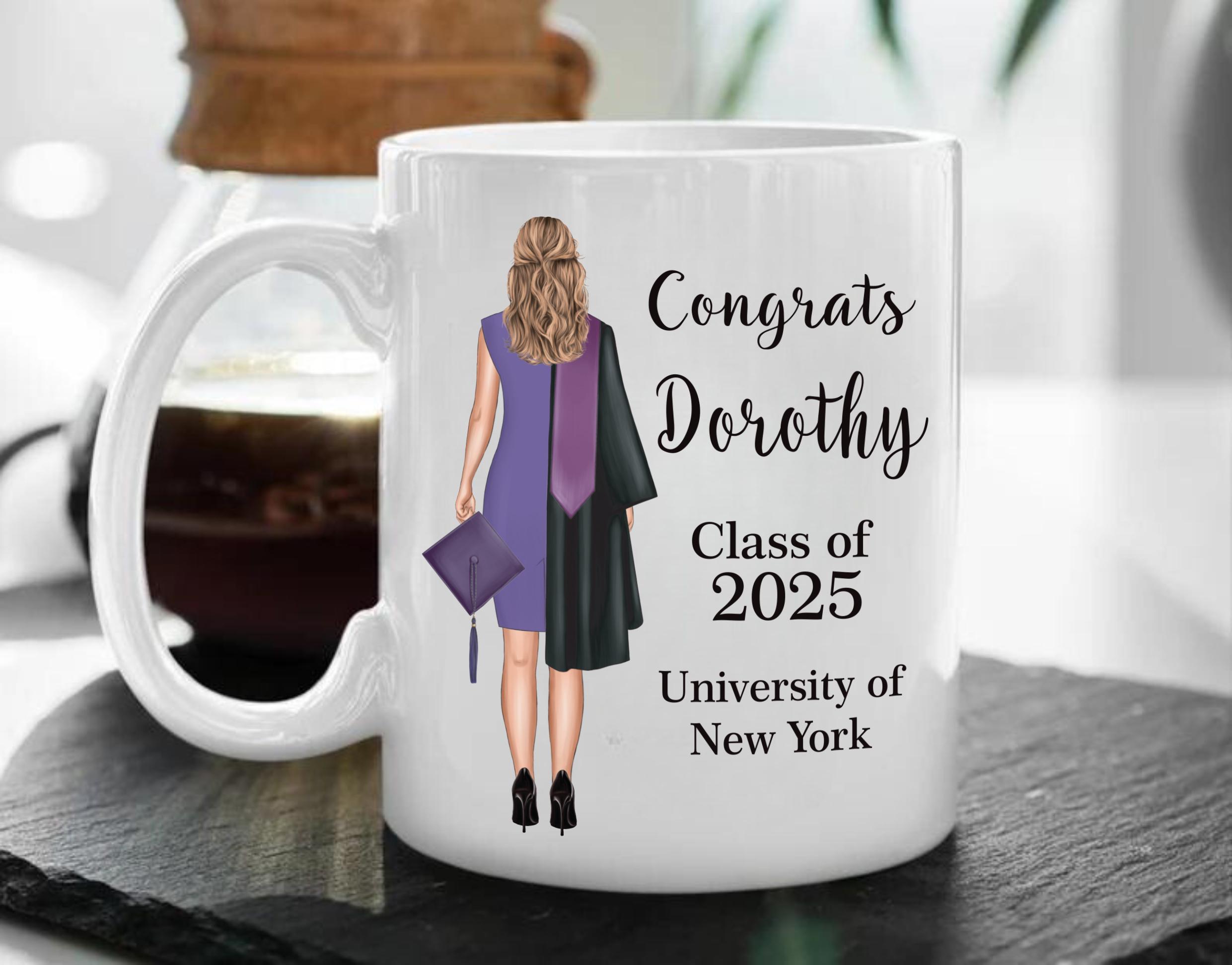 Andaz Press 11oz. Graduation Coffee Mug Gift, This Badass Has A Nursing Degree Arrow Graphic 1 Pack Includes Gift Box Cups Graduates School Students Clas